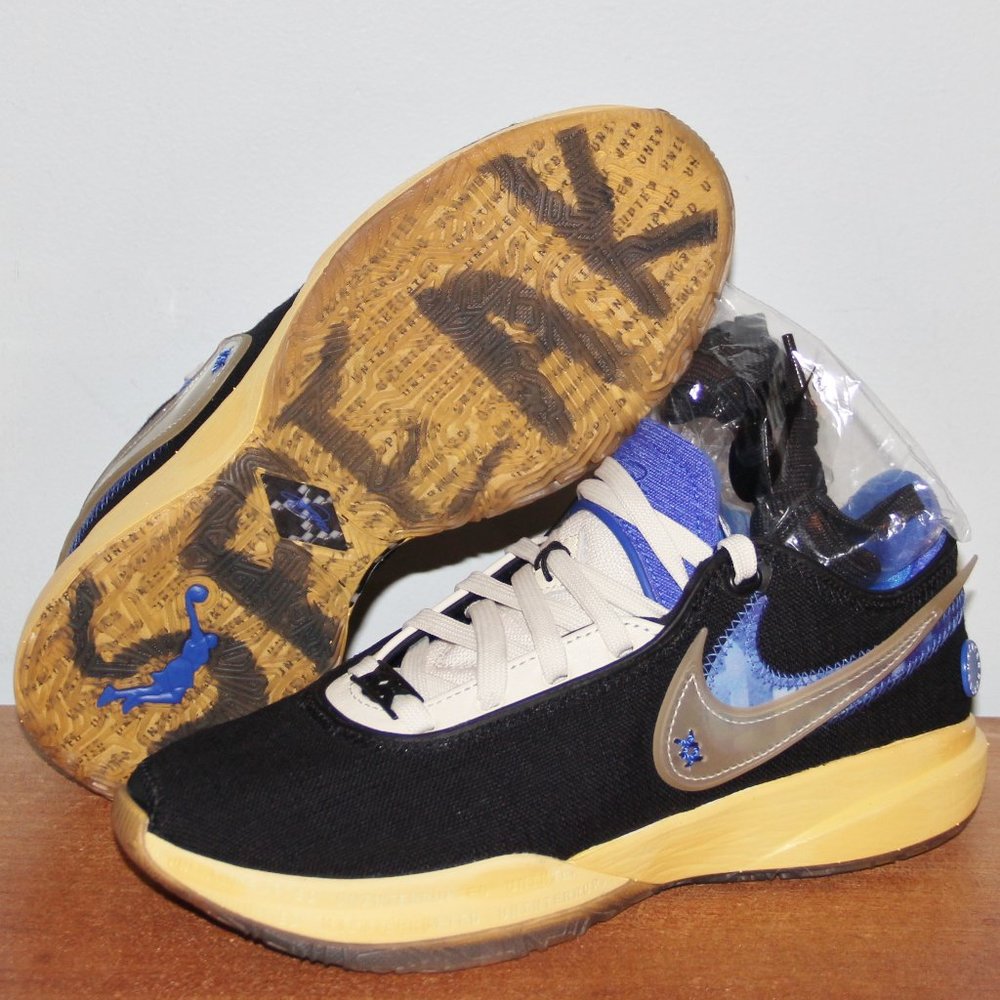 Nike Lebron 20 XX Uninterrupted Basketball Mens 6 Womens 7.5 Black